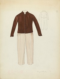 Pants and Coat (1935–1942) by Margaret Concha.  