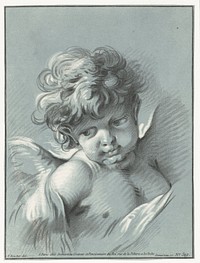 Putto (ca. 1756&ndash;1776) by Gilles Demarteau. 