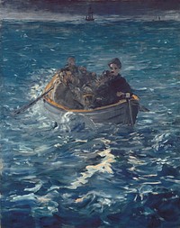 Edouard Manet's famous painting. Original from Wikimedia Commons. 