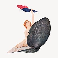 Vive la France psd.  Remastered by rawpixel