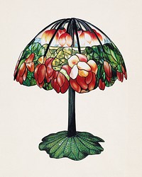 Design for a Lamp by Louis Comfort Tiffany. Original public domain image from the Minneapolis Institute of Art. Digitally enhanced by rawpixel.