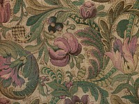 Vintage floral pattern (1918) in high resolution. Public domain image from the Smithsonian. Digitally enhanced by rawpixel.