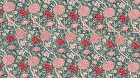William Morris's Cray computer wallpaper, vintage pattern.  Remastered by rawpixel
