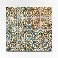 Tiles (16th century) Architectural elements in high resolution by anonymous. Original public domain image from the Thiel Gallery. Digitally enhanced by rawpixel.