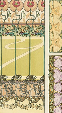 Untitled (1902) by Alphonse Mucha. Original public domain image from the Los Angeles County Museum of Art. Digitally enhanced by rawpixel.