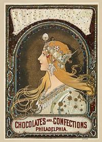 Zodiac (1896) by Alphonse Mucha. Original public domain image from the New York Public Library. Digitally enhanced by rawpixel.