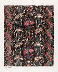 Printed Cotton (ca. 1939) by Edith Magnette. Original public domain image from The National Gallery of Art. Digitally enhanced by rawpixel.