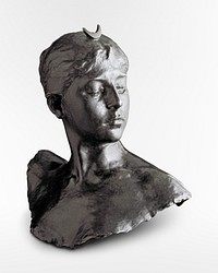 Bust of Diana, bronze sculpture. Original public domain image from The Minneapolis Institute of Art. Digitally enhanced by rawpixel.