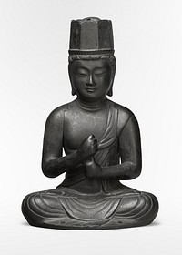 Dainichi, the Buddha of Infinite Illumination, bronze figure. Original public domain image from The Minneapolis Institute of Art. Digitally enhanced by rawpixel.