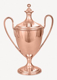 Aesthetic copper trophy psd. Remixed by rawpixel.