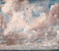 Cloud (1821) painting by John Constable. Original public domain image from Yale Center for British Art. Digitally enhanced by rawpixel.