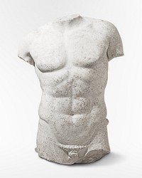 Torso (146–27 BCE) sculpture. Original public domain image from The Minneapolis Institute of Art. Digitally enhanced by rawpixel.