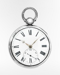 Pocket watch (1825–27) watch by John Ham & George Richards. Original public domain image from the Saint Louis Art Museum. Digitally enhanced by rawpixel.