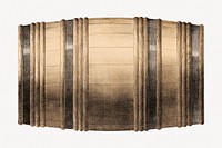 Barrel illustration.  Remastered by rawpixel