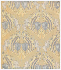 Sidewall (ca. 1890) wallcovering in high resolution by Walter Crane.  