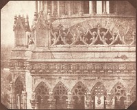 Orléans Cathedral (1843) photography in high resolution by William Henry Fox Talbot.