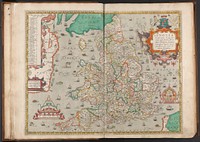 Atlas of the counties of England and Wales (1590) print in high resolution by Christopher Saxton.  