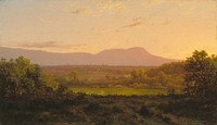 Peaceful Valley (ca. 1872) by Alexander Helwig Wyant.  