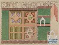 Peter Stuyvesant Garden (ca. 1936) by George Stonehill.  