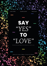 Colorful crayon art template psd for pride month