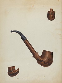 Pipe (ca. 1936) by Mabel Ritter.  