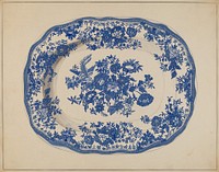 Plate (ca.1937) by Katherine Hastings.  