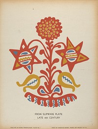 Plate 11: From Portfolio "Folk Art of Rural Pennsylvania" (ca. 1939) by American 20th Century.  