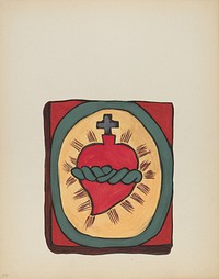 Plate 50: Sacred Heart: From Portfolio "Spanish Colonial Designs of New Mexico" (1935–1942) from the American 20th Century.