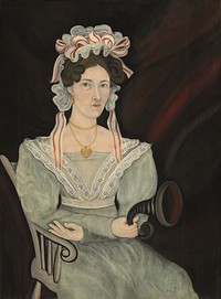 Possibly Mrs. William Sheldon (c. 1831) by Asahel Powers.  