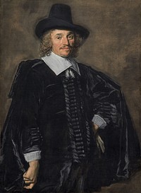 Portrait of a Gentleman (1650–1652) by Frans Hals.  