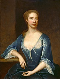 Portrait of a Lady (ca. 1715–1730, perhaps close to 1725) by Maria Verelst.  