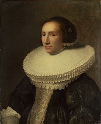 Portrait of a Lady with a Ruff (1638) by Michiel van Miereveld.  