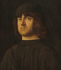 Portrait of a Man (ca. 1495) by Alvise Vivarini.  