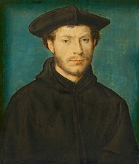 Portrait of a Man (ca. 1536–1540) by Corneille de Lyon.  