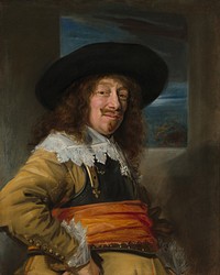 Portrait of a Member of the Haarlem Civic Guard (ca. 1636–1638) by Frans Hal.  