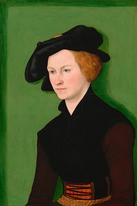 Portrait of a Woman (1522) by Lucas Cranach the Elder.  