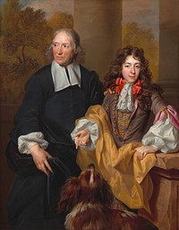 Portrait of a Young Man and His Tutor (1685) by Nicolas de Largillierre.  