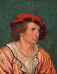 Portrait of a Young Man (ca. 1520–1530) by Hans Holbein the Younger.  