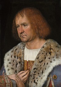 Portrait of Diego de Guevara (ca. 1515/1518) by Michel Sittow.  