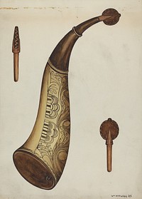 Powder Horn (1937) by William McAuley.  