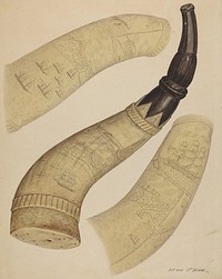 Powder Horn (ca.1937) by Paul Ward.  