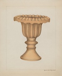 Pottery Vase (ca.1938) by Annie B. Johnston.  