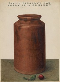 Preserve Jar (ca.1936) by John Matulis.  