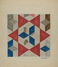 Quilt Pattern (1941) by Ralph N. Morgan.  