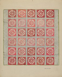 Quilt (c. 1937) by Francis Law Durand.  