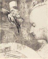 L'Art Celeste (The Celestial Art) (1894) by Odilon Redon. 