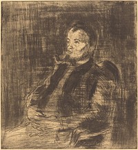 Camille Pissarro (ca. 1890) print in high resolution by Paul Signac. 
