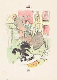 Les grands concerts de l'opera (1895) print by Henri de Toulouse&ndash;Lautrec.  