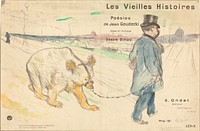 Les Vielles Histoires (cover/frontispiece) (1893) print by Henri de Toulouse–Lautrec.  