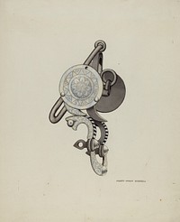 Ring Bit (ca.1936) by Harry Mann Waddell.  